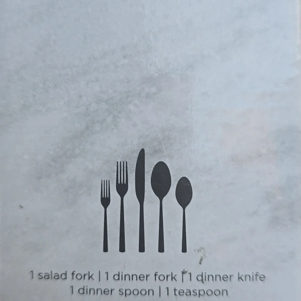 SONIA 5 Pc. Place Setting By Fortessa, Boxed, Retail Price $42.00US
